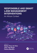 de Vries / Bugri / Mandhu |  Responsible and Smart Land Management Interventions | Buch |  Sack Fachmedien