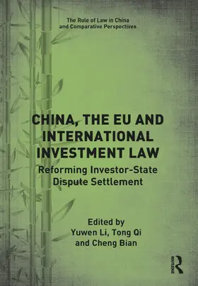 Li / Qi / Bian |  China, the EU and International Investment Law | Buch |  Sack Fachmedien