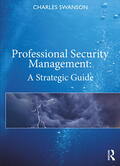 Swanson |  Professional Security Management | Buch |  Sack Fachmedien