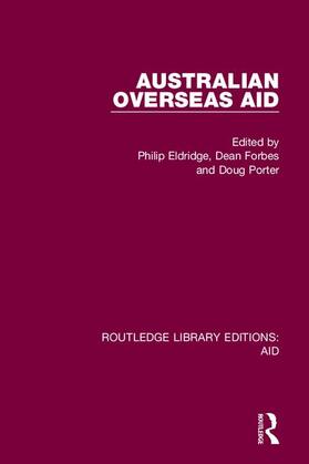 Eldridge / Forbes / Porter |  Australian Overseas Aid | Buch |  Sack Fachmedien