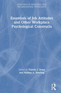 Sessa / Bowling |  Essentials of Job Attitudes and Other Workplace Psychological Constructs | Buch |  Sack Fachmedien
