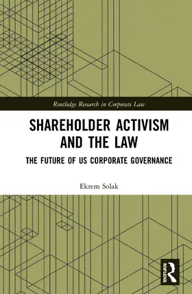 Solak |  Shareholder Activism and the Law | Buch |  Sack Fachmedien