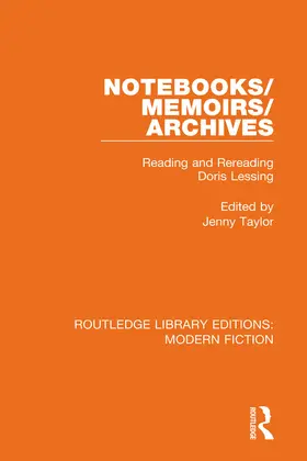 Taylor |  Notebooks/Memoirs/Archives | Buch |  Sack Fachmedien