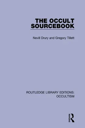 Drury / Tillett |  The Occult Sourcebook | Buch |  Sack Fachmedien