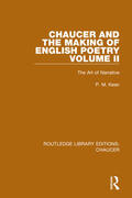 Kean |  Chaucer and the Making of English Poetry, Volume 2 | Buch |  Sack Fachmedien