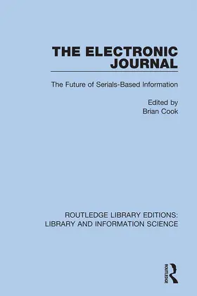 Cook |  The Electronic Journal | Buch |  Sack Fachmedien