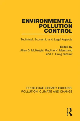 McKnight / Marstrand / Sinclair |  Environmental Pollution Control | Buch |  Sack Fachmedien
