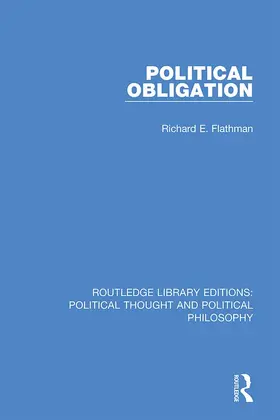 Flathman |  Political Obligation | Buch |  Sack Fachmedien
