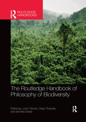 Garson / Plutynski / Sarkar |  The Routledge Handbook of Philosophy of Biodiversity | Buch |  Sack Fachmedien