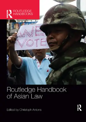 Antons |  Routledge Handbook of Asian Law | Buch |  Sack Fachmedien