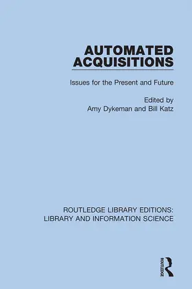 Dykeman / Katz |  Automated Acquisitions | Buch |  Sack Fachmedien