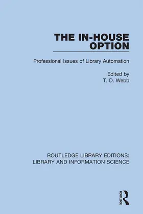 Webb |  The In-House Option | Buch |  Sack Fachmedien
