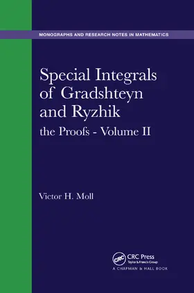 Moll | Special Integrals of Gradshteyn and Ryzhik | Buch | 978-0-367-37727-4 | www.sack.de