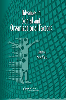 Vink |  Advances in Social and Organizational Factors | Buch |  Sack Fachmedien