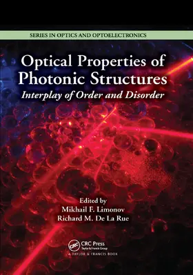 Limonov / De La Rue | Optical Properties of Photonic Structures | Buch | 978-0-367-38121-9 | sack.de