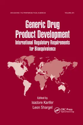 Kanfer / Shargel | Generic Drug Product Development | Buch | 978-0-367-38437-1 | sack.de