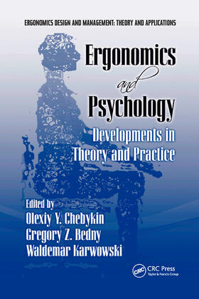 Chebykin / Bedny / Karwowski |  Ergonomics and Psychology | Buch |  Sack Fachmedien
