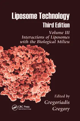 Gregoriadis |  Liposome Technology | Buch |  Sack Fachmedien