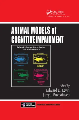 Levin / Buccafusco | Animal Models of Cognitive Impairment | Buch | 978-0-367-39067-9 | sack.de