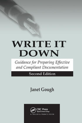 Gough | Write It Down | Buch | sack.de