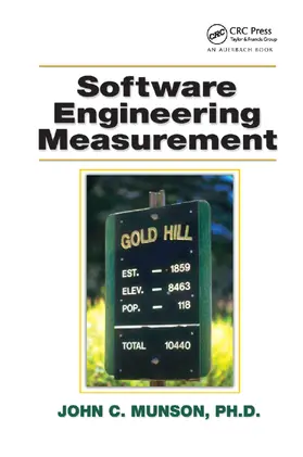 Munson |  Software Engineering Measurement | Buch |  Sack Fachmedien