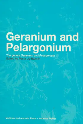 Lis-Balchin | Geranium and Pelargonium | Buch | 978-0-367-39573-5 | www.sack.de