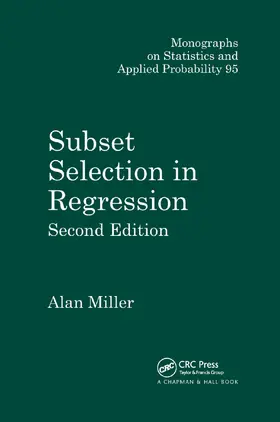 Miller |  Subset Selection in Regression | Buch |  Sack Fachmedien