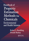 Mackay / Boethling |  Handbook of Property Estimation Methods for Chemicals | Buch |  Sack Fachmedien