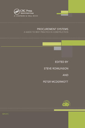 Rowlinson / McDermott | Procurement Systems | Buch | 978-0-367-39945-0 | sack.de