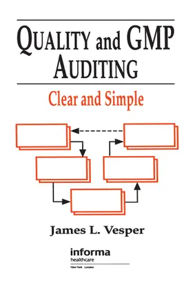 Vesper | Quality and GMP Auditing | Buch | 978-0-367-40090-3 | www.sack.de