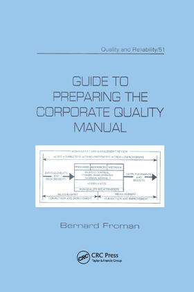 Froman | Guide to Preparing the Corporate Quality Manual | Buch | 978-0-367-40099-6 | sack.de