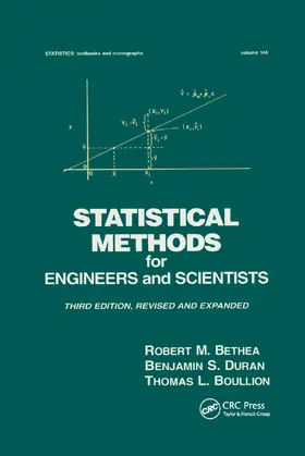 Bethea |  Statistical Methods for Engineers and Scientists | Buch |  Sack Fachmedien