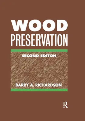 Richardson | Wood Preservation | Buch | 978-0-367-40230-3 | www.sack.de