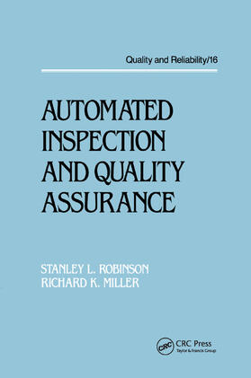 Robinson / Miller | Automated Inspection and Quality Assurance | Buch | 978-0-367-40333-1 | sack.de