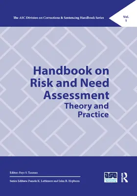 Taxman |  Handbook on Risk and Need Assessment | Buch |  Sack Fachmedien