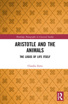 Zatta |  Aristotle and the Animals | Buch |  Sack Fachmedien