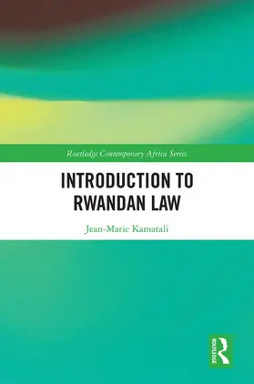 Kamatali |  Introduction to Rwandan Law | Buch |  Sack Fachmedien