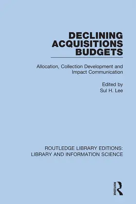Lee | Declining Acquisitions Budgets | Buch | 978-0-367-41044-5 | www.sack.de