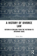 Kha |  A History of Divorce Law | Buch |  Sack Fachmedien