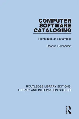Holzberlein |  Computer Software Cataloging | Buch |  Sack Fachmedien