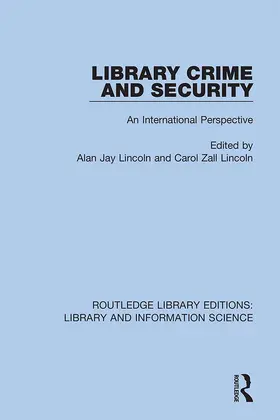 Lincoln |  Library Crime and Security | Buch |  Sack Fachmedien