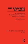 Robinson |  The Province of Logic | Buch |  Sack Fachmedien