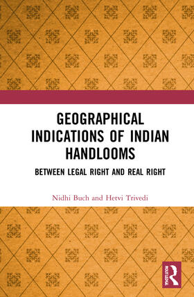 Buch / Trivedi |  Geographical Indications of Indian Handlooms | Buch |  Sack Fachmedien