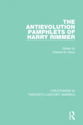 Davis |  The Antievolution Pamphlets of Harry Rimmer | Buch |  Sack Fachmedien