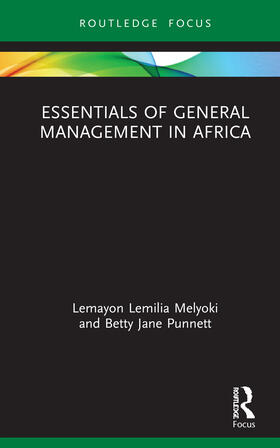 Lemilia Melyoki / Punnett |  Essentials of General Management in Africa | Buch |  Sack Fachmedien