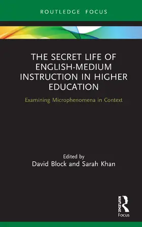 Block / Khan |  The Secret Life of English-Medium Instruction in Higher Education | Buch |  Sack Fachmedien