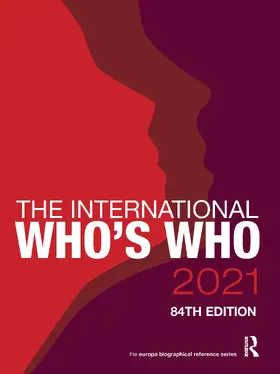 Publications | The International Who's Who 2021 | Buch | 978-0-367-44010-7 | www.sack.de