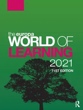  The Europa World of Learning 2021 | Buch |  Sack Fachmedien