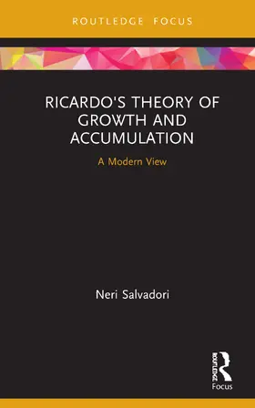 Salvadori |  Ricardo's Theory of Growth and Accumulation | Buch |  Sack Fachmedien