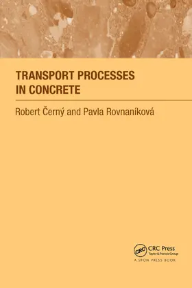 Cerny / Rovnanikova | Transport Processes in Concrete | Buch | 978-0-367-44704-5 | sack.de